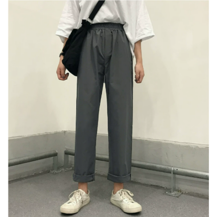 Pantalon court de loisirs pour femmes - Jambe large