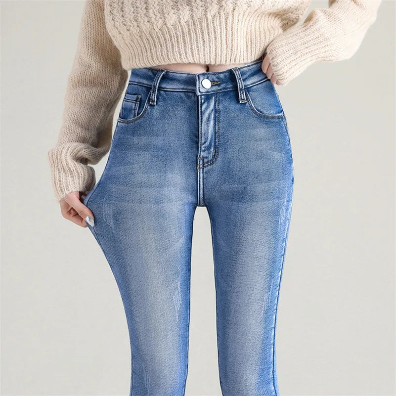 Vanna - Jeans thermique extensible