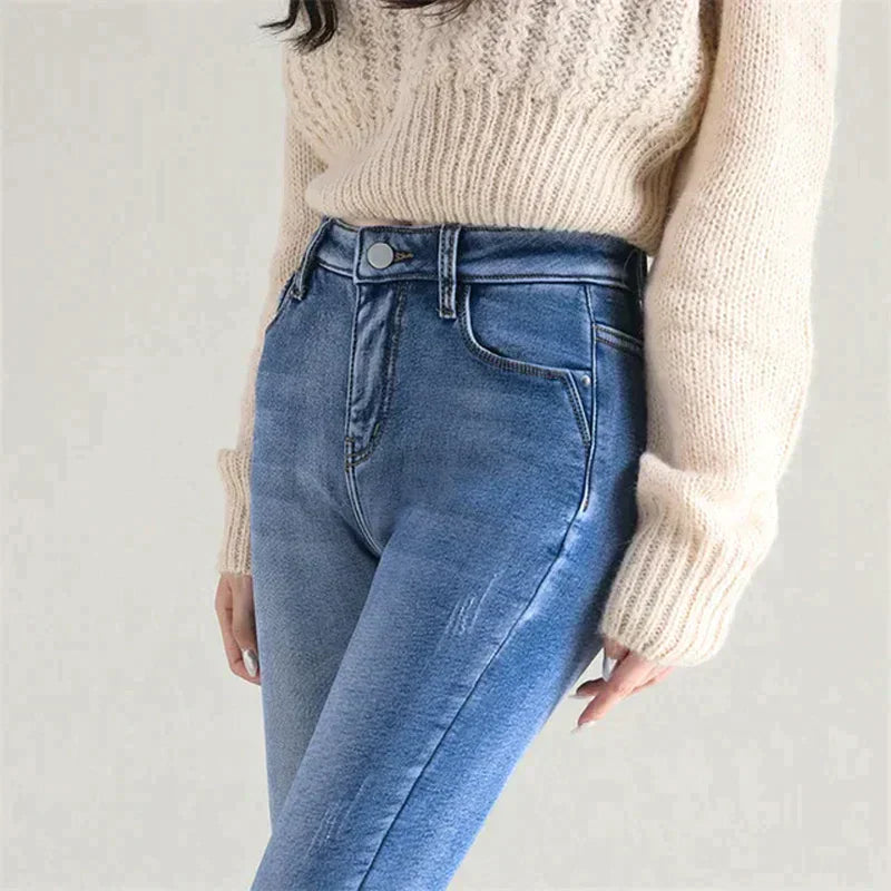 Vanna - Jeans thermique extensible