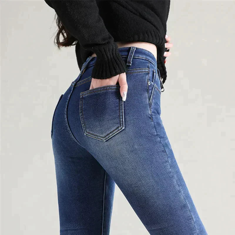 Vanna - Jeans thermique extensible