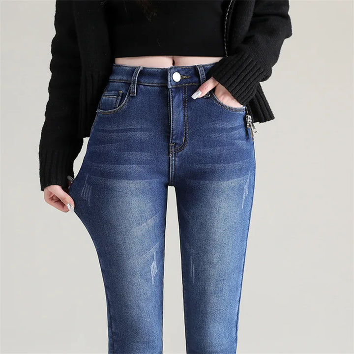 Vanna - Jeans thermique extensible