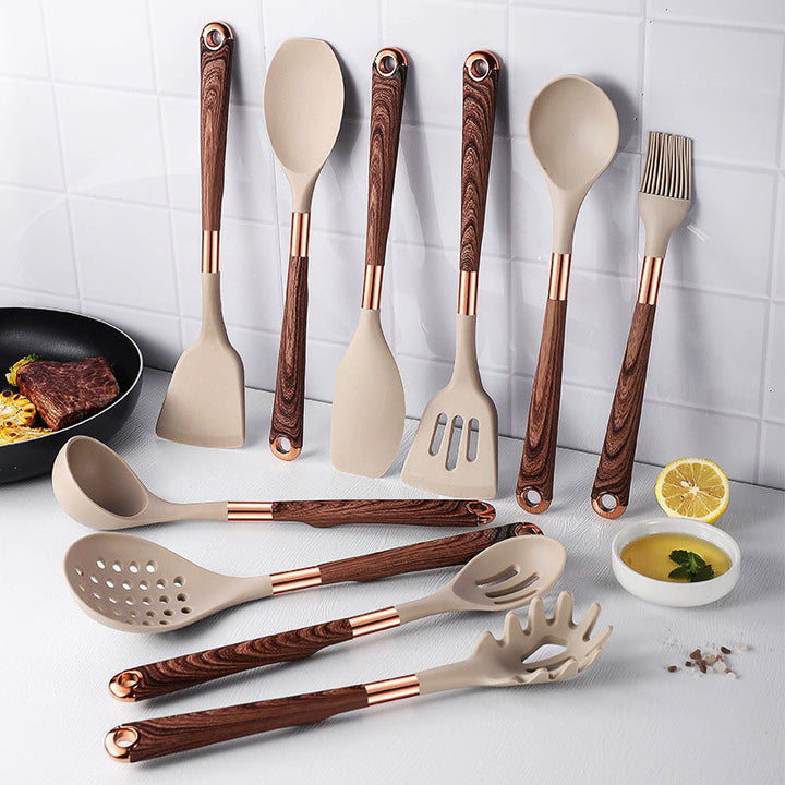 Set de 10 ustensiles de cuisine durables