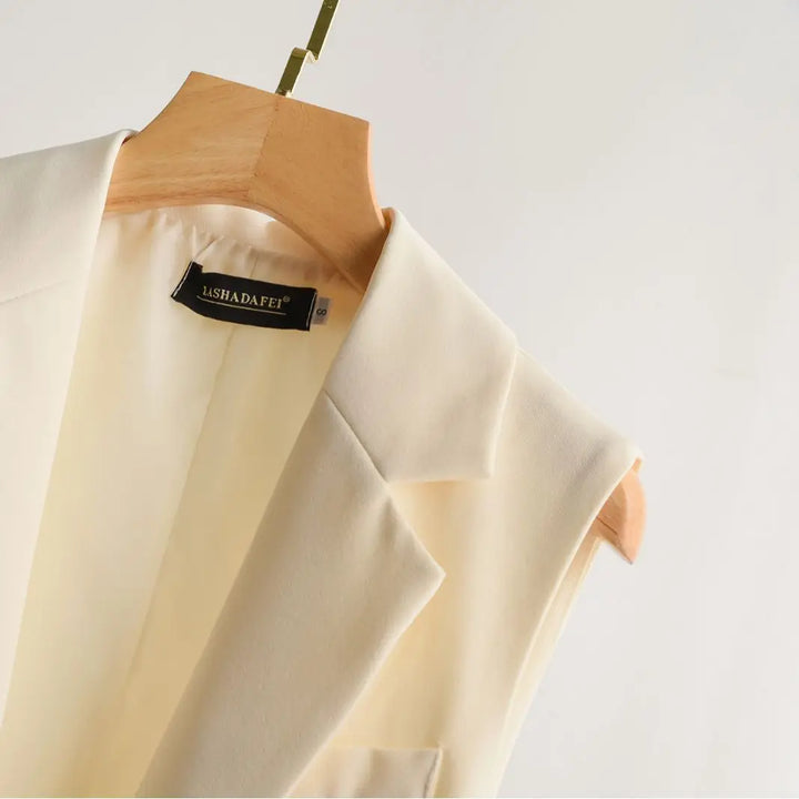 Moena - Gilet classique sans manches à simple boutonnage