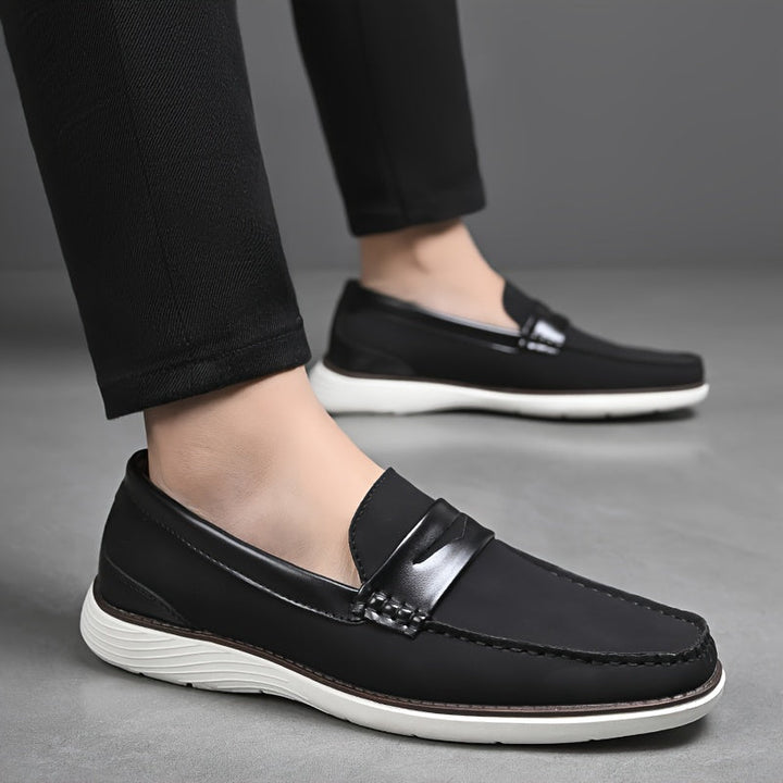 Loafers en cuir de haute qualité pour hommes - design de chaussures élégant