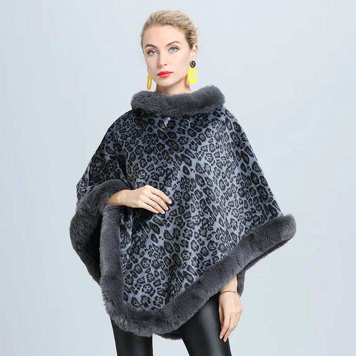 Angélique - Pullover femme Poncho Couverture Haut