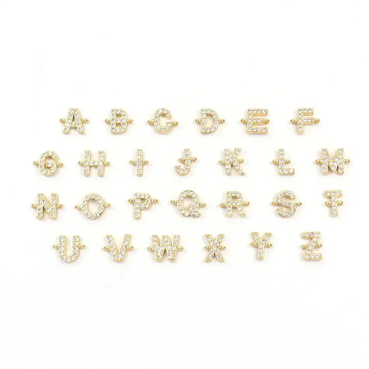 Bracelet unisexe avec corde réglable et lettre initiale - Halimah