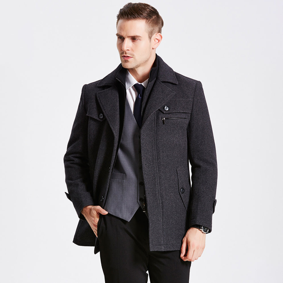 Manteau de laine élégant - Darius