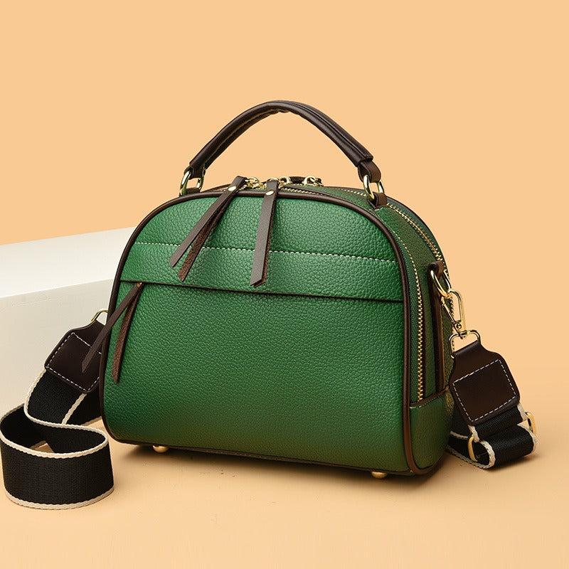 Sac à main de style structuré en cuir synthétique texturé pour femme - Marcela