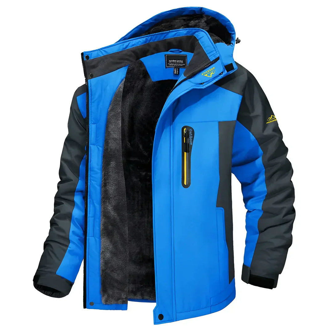 Veste homme doublée imperméable avec capuche - Cavalieri