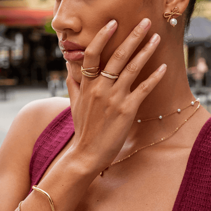 Bague à boucle infinie Brooke