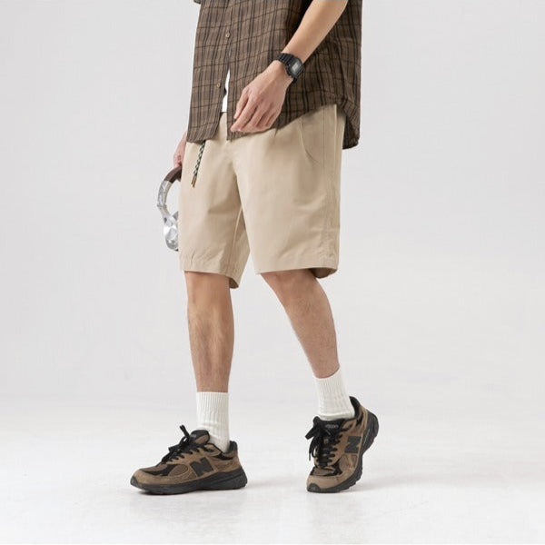 Short homme au design minimaliste dans un style droit décontracté - Damien
