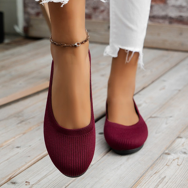 Baskets souples en maille pour femmes au style décontracté - Renata