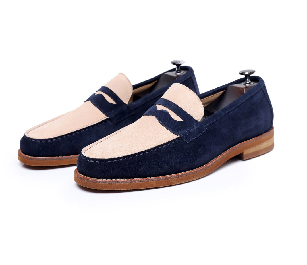 Mocassins en cuir véritable de style classique pour hommes - Whitmore