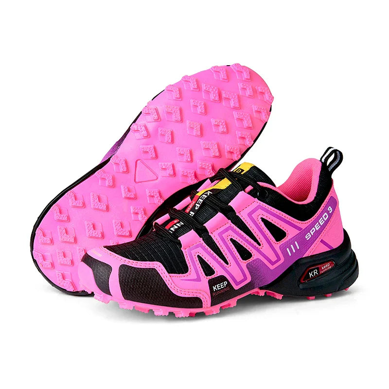 Pin Speed 3 – Chaussures de randonnée légères pour hommes et femmes, antidérapantes et confortables