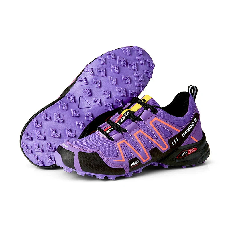 Pin Speed 3 – Chaussures de randonnée légères pour hommes et femmes, antidérapantes et confortables