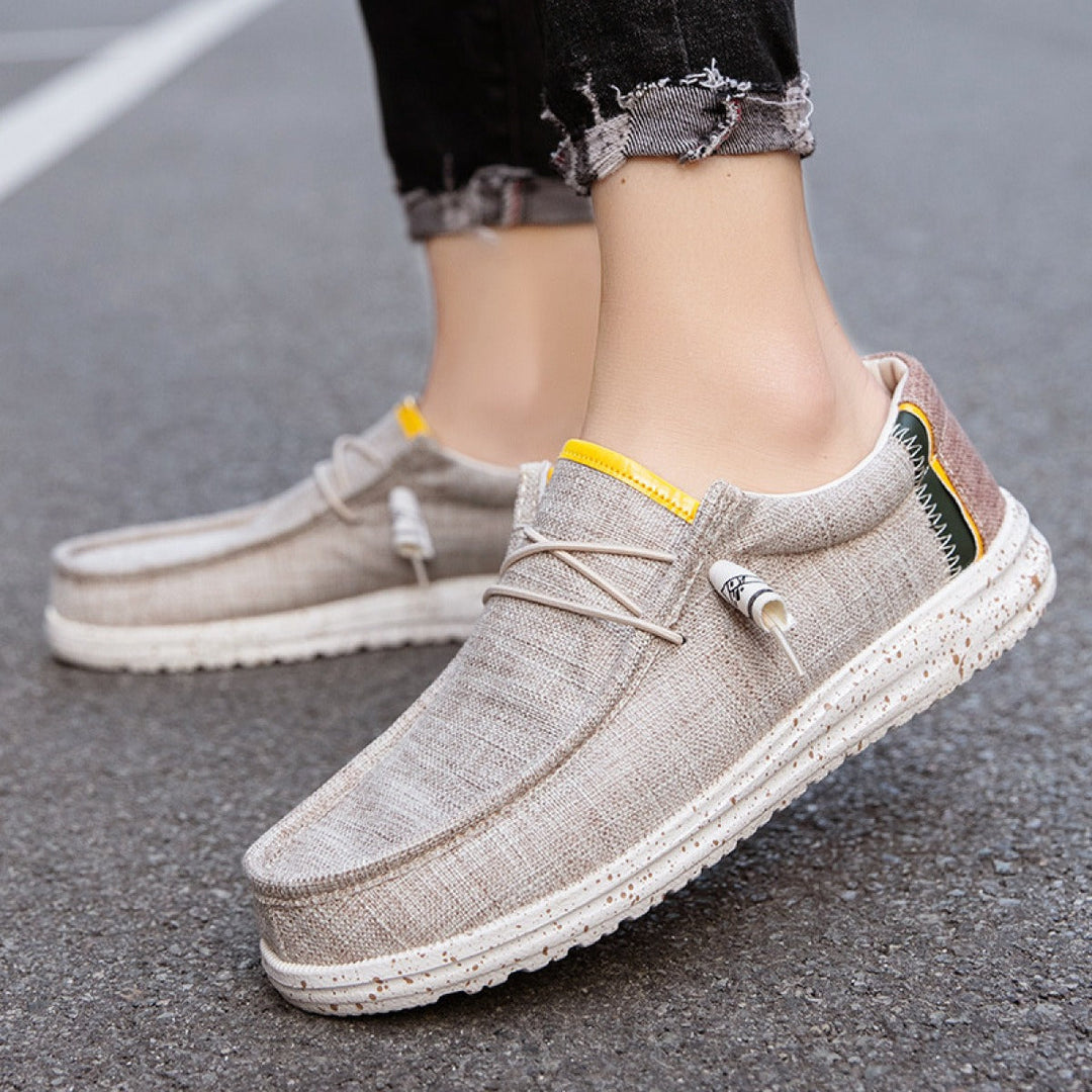 Mocassins décontractés pour hommes en toile respirante - Mateo