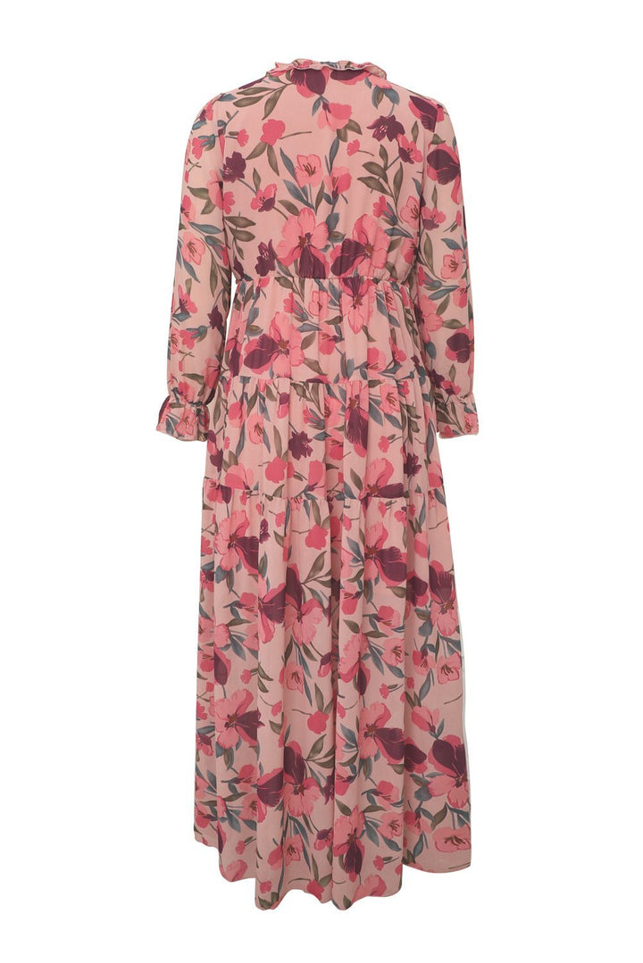 Aloisa Robe maxi imprimée avec décolleté en V