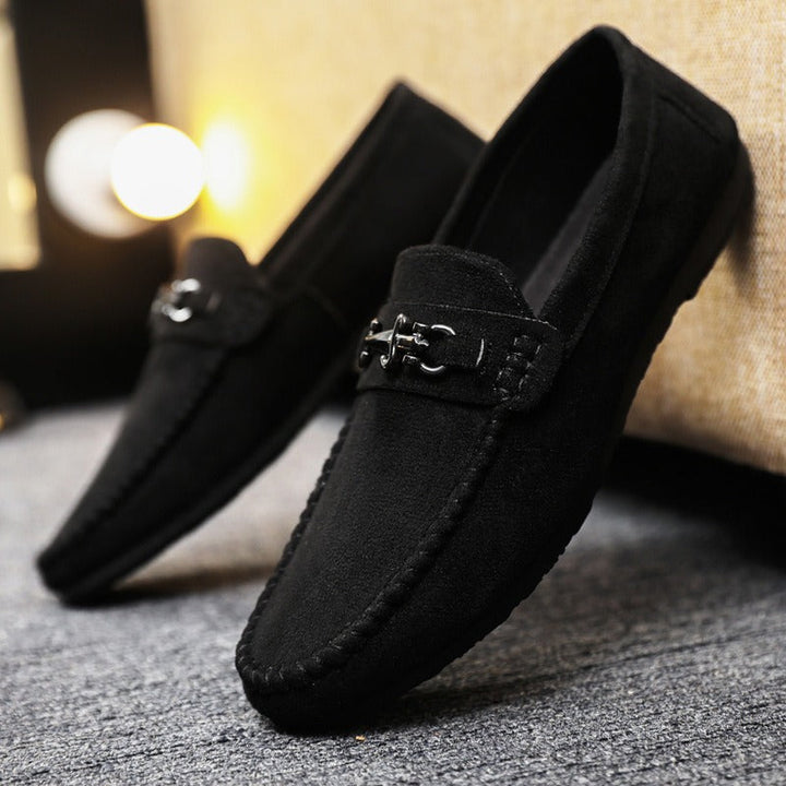 Mocassins en daim souple pour hommes, style décontracté - Mateo