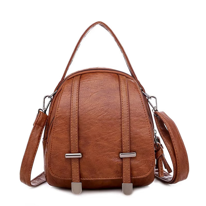 Sac à bandoulière pour femme en cuir compact de style vintage - Miranda
