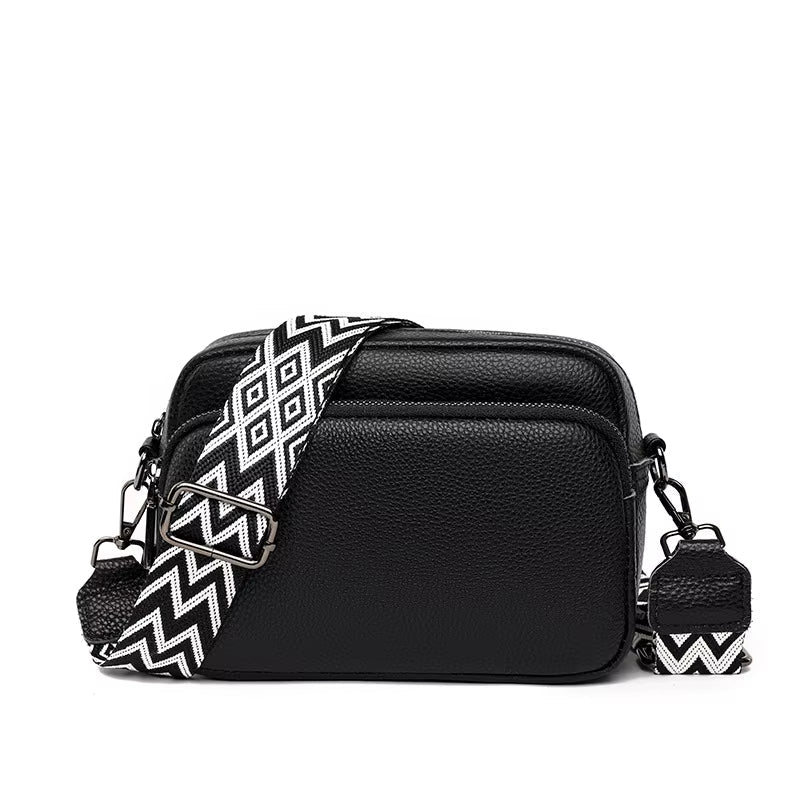 Sac à bandoulière pour femme avec sangle ethnique - Mía