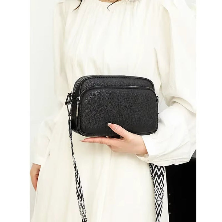Sac à bandoulière pour femme avec sangle ethnique - Mía