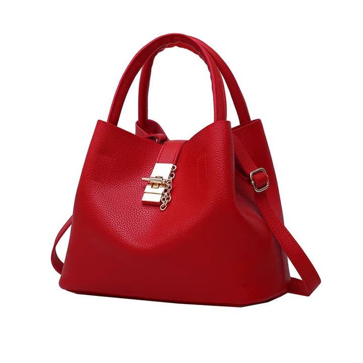 Sac à bandoulière pour femme avec texture litchi - Alessia