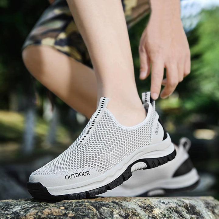 Chaussures pour hommes en maille légère et respirante avec semelles antidérapantes - Bruno