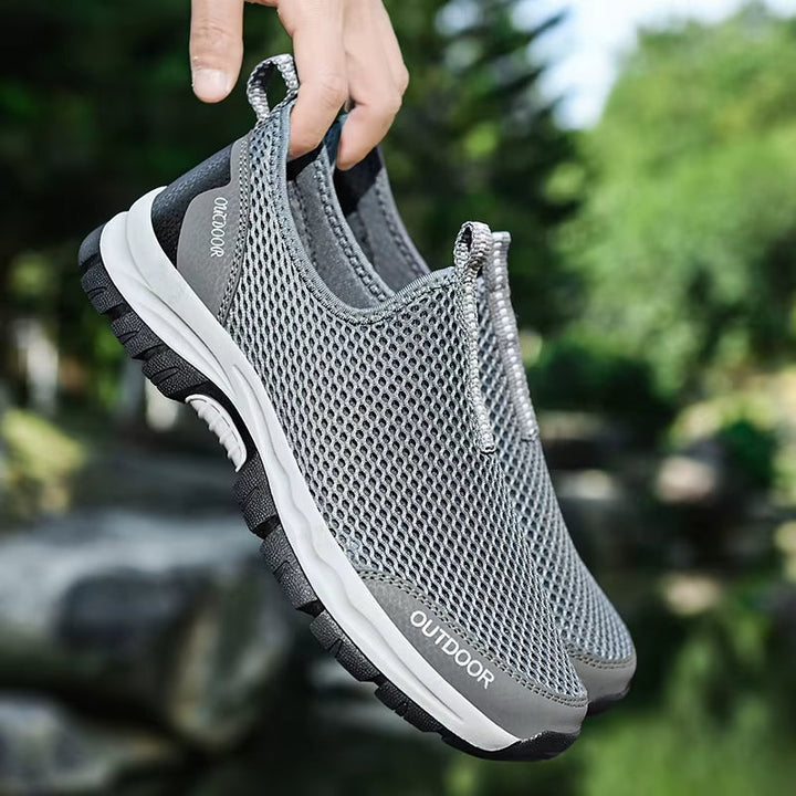 Chaussures pour hommes en maille légère et respirante avec semelles antidérapantes - Bruno