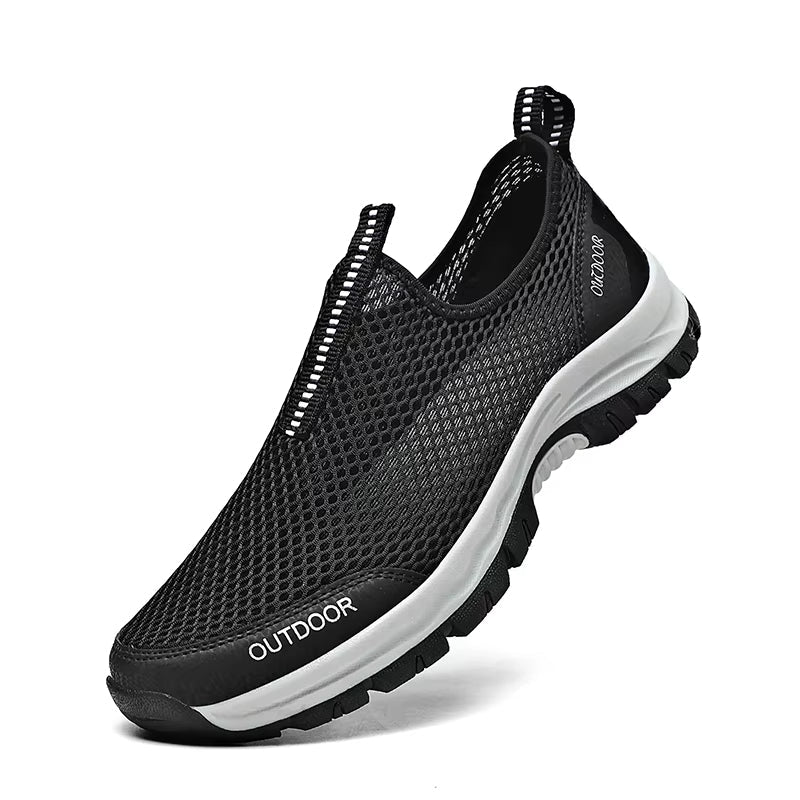 Chaussures pour hommes en maille légère et respirante avec semelles antidérapantes - Bruno