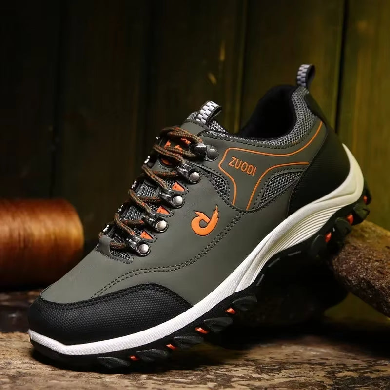 Chaussures de randonnée pour hommes en matériau antidérapant de type trekking - Damian