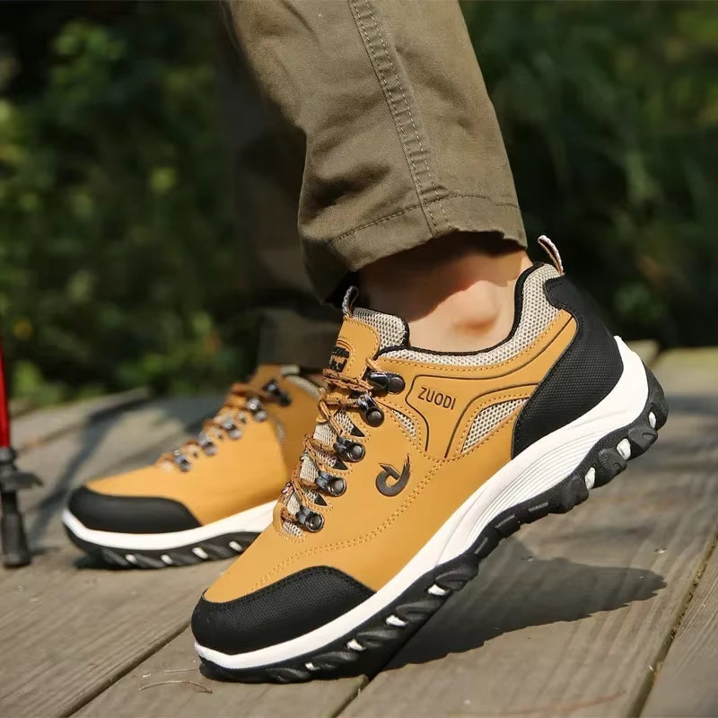 Chaussures de randonnée pour hommes en matériau antidérapant de type trekking - Damian