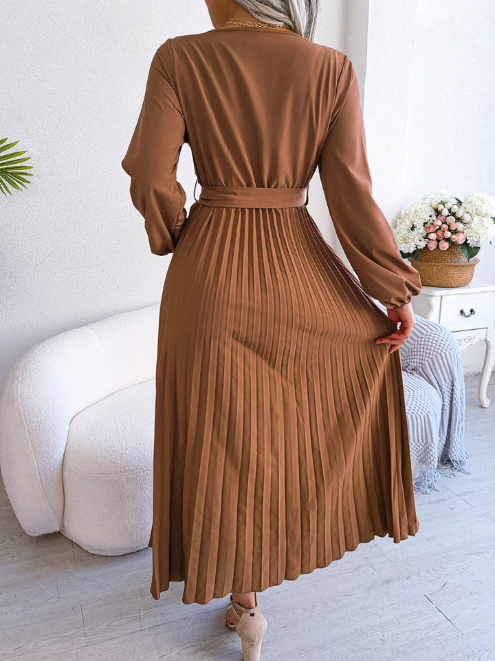 Robe Sophia avec décolleté en V