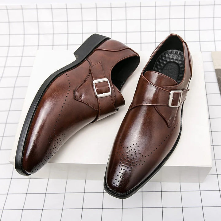 Chaussures de costume en cuir pour hommes de haute qualité