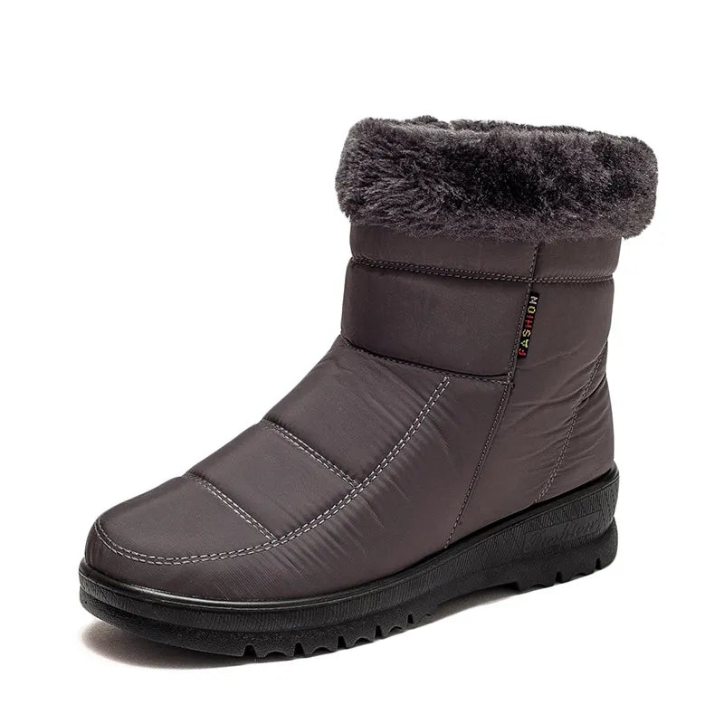 Alyna - Bottes Hivernales pour Femme Chaudes et Confortables