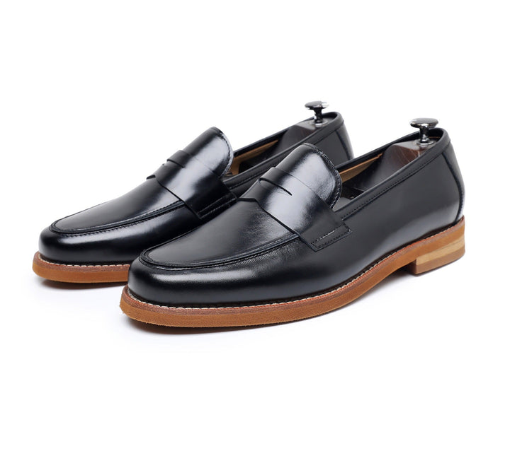 Mocassins en cuir véritable de style classique pour hommes - Whitmore