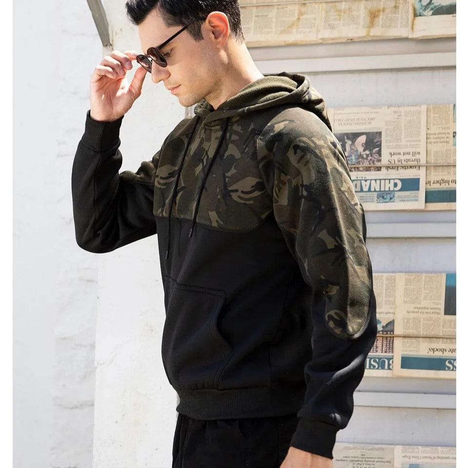 Zack - Pull Polaire Camouflage Homme à Enfiler