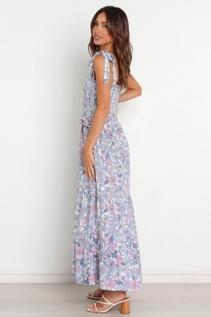 Shaleen Robe maxi imprimée