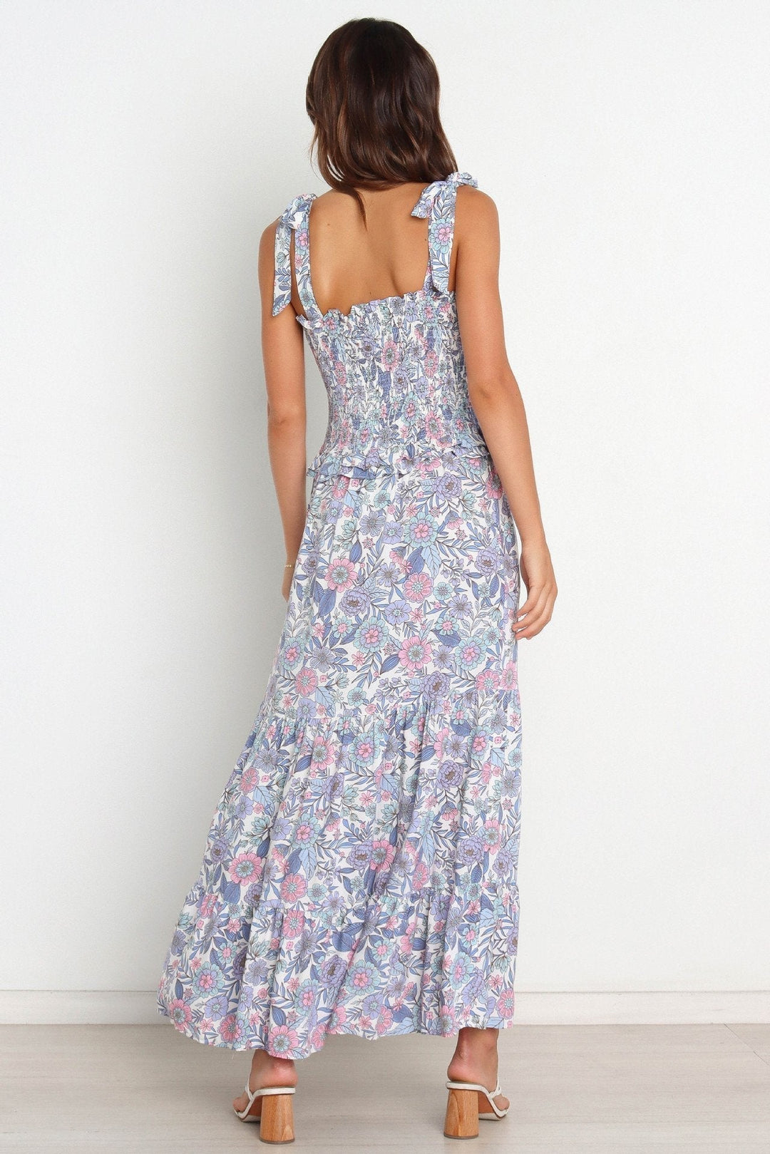 Shaleen Robe maxi imprimée