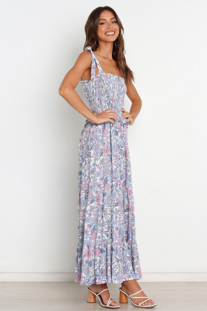 Shaleen Robe maxi imprimée