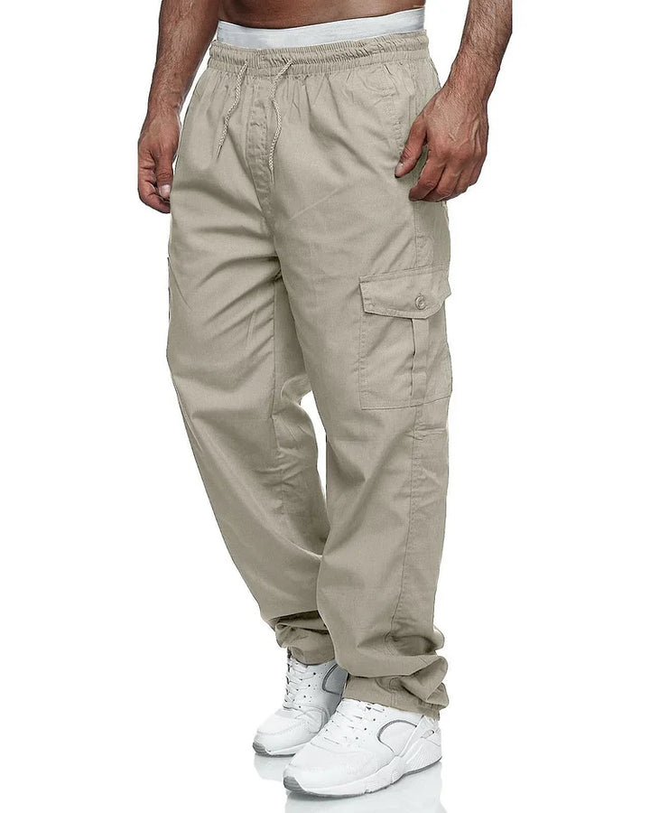 Alexander - Pantalon cargo pour homme, coupe décontractée