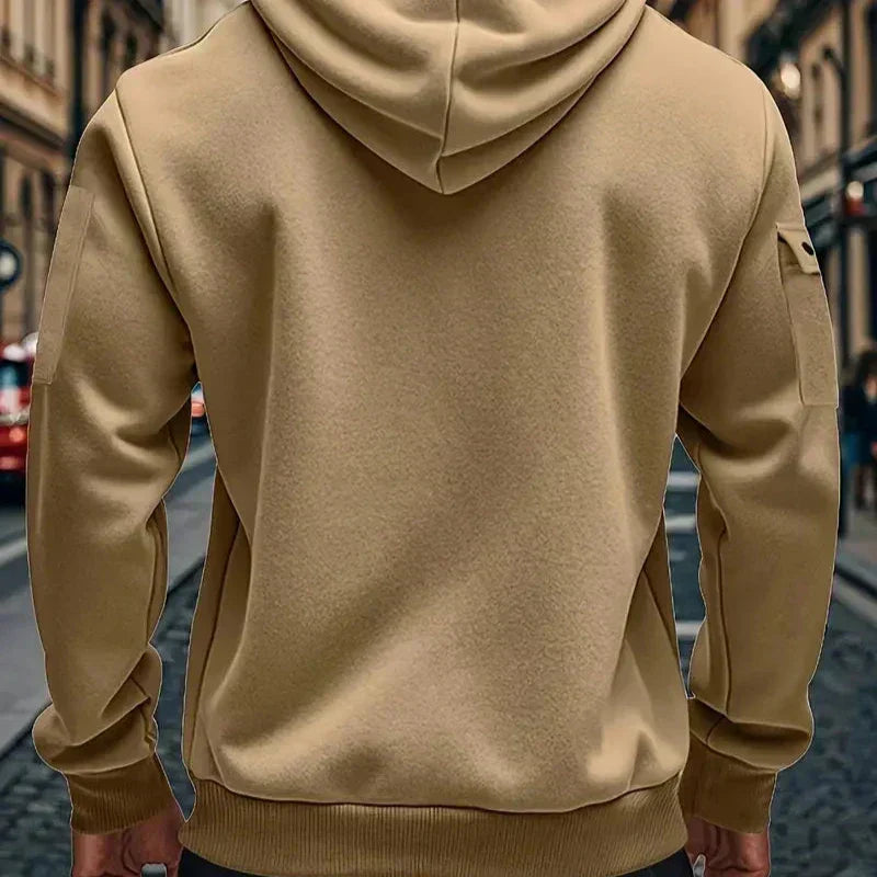 Sweat homme avec capuche et poches - Cesar