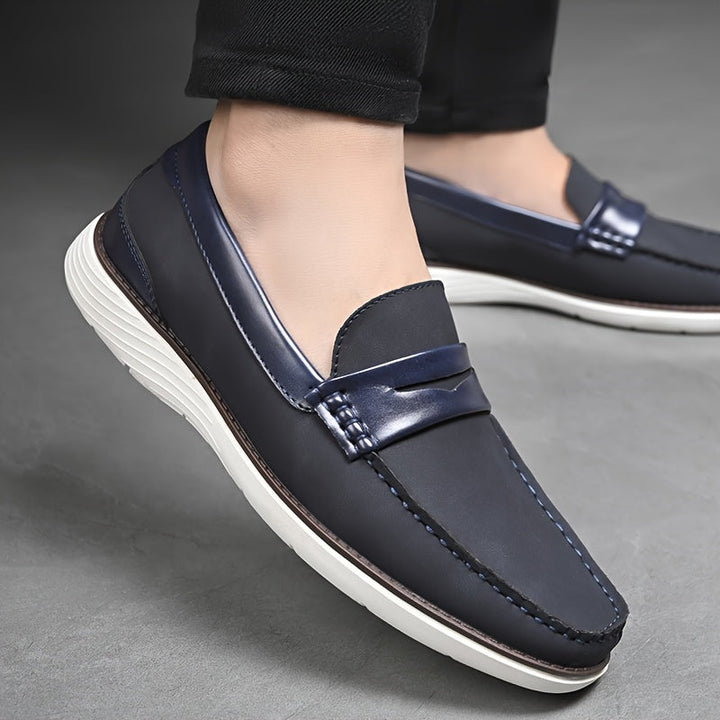 Loafers en cuir de haute qualité pour hommes - design de chaussures élégant