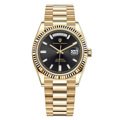Montre Analogique Classique Avec Bracelet Métal Haut de Gamme en Acier Inoxydable Pour Élégance Quotidienne