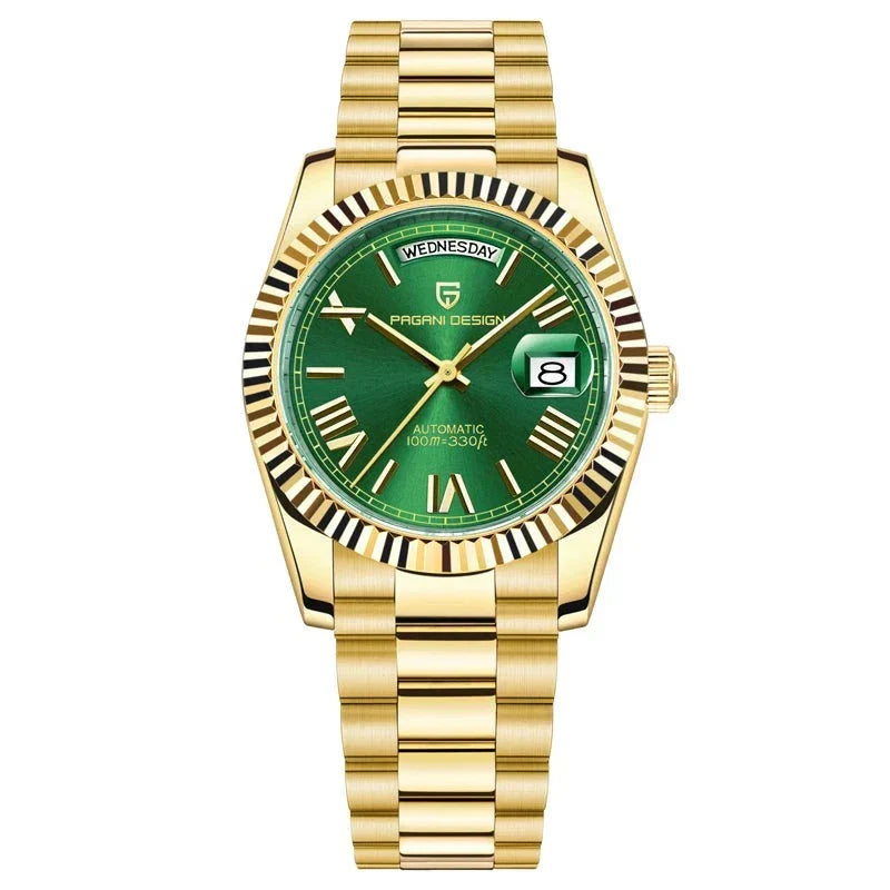 Montre Analogique Classique Avec Bracelet Métal Haut de Gamme en Acier Inoxydable Pour Élégance Quotidienne