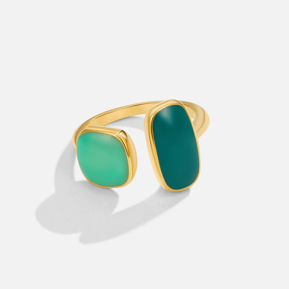 Bague enveloppante en saule vert