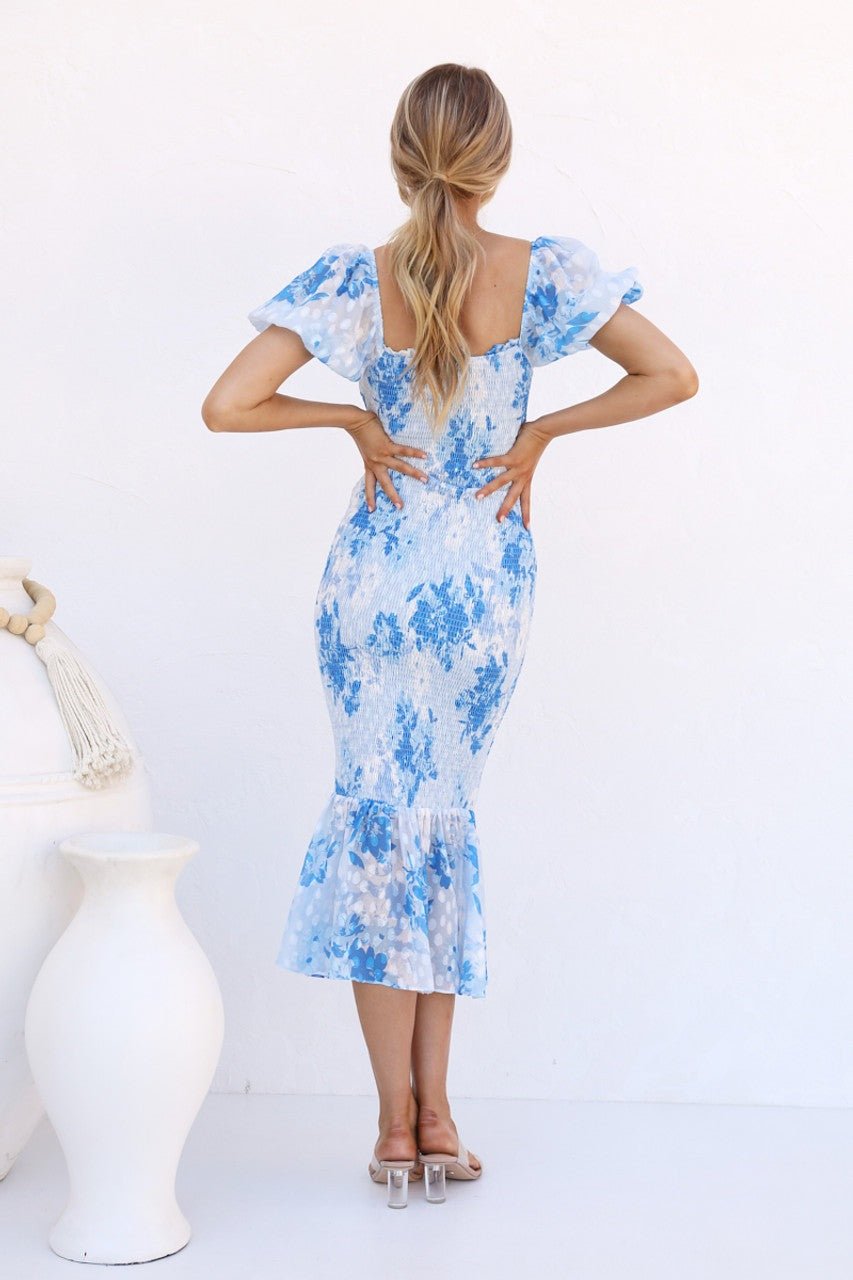 Raina Midi Robe de saison