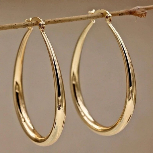 Boucles D'Oreilles Or Vintage Édition Limitée Collection Privée Rareté
