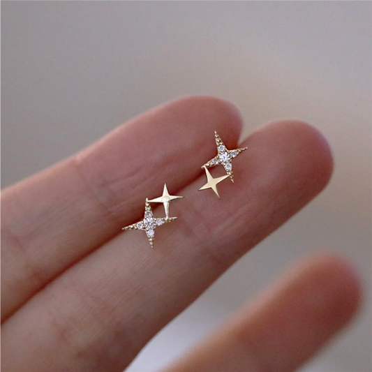 Boucles D Oreilles Etoile Or Édition