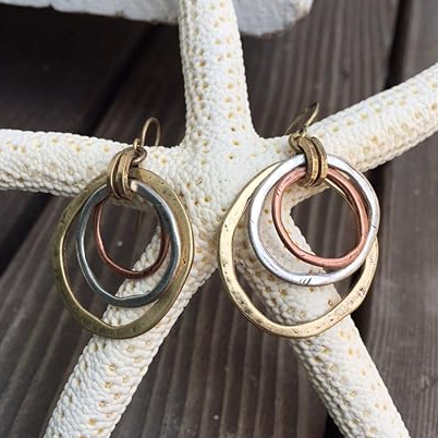 Boucles Or Argent Vintage Édition Limitée