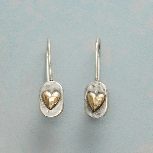Boucles D'Oreilles Argent Or Limitée